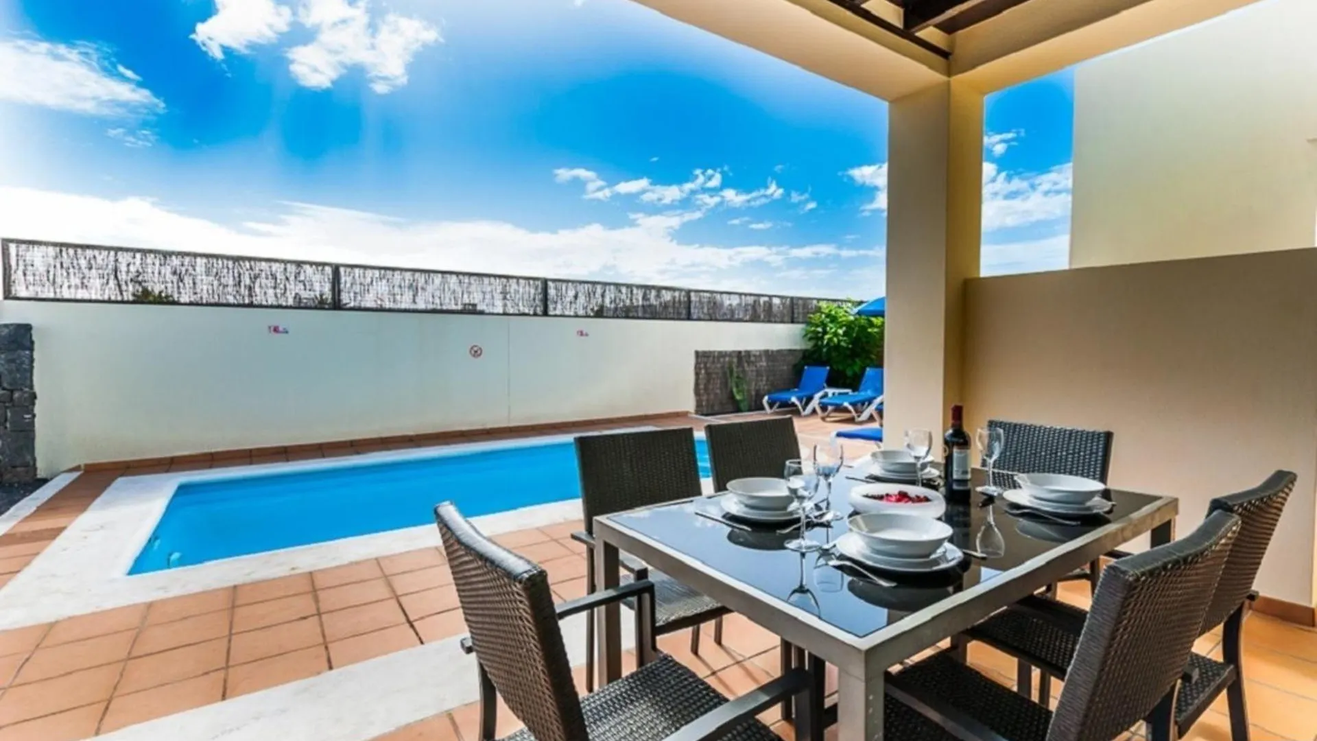 3-Bed Villa On Private Complex With Tennis Court Playa Blanca