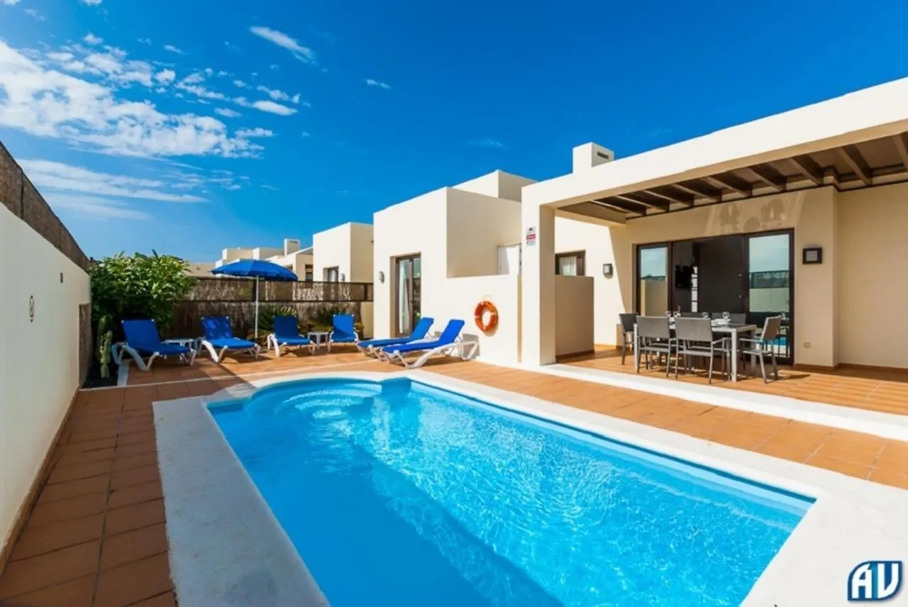 3-Bed Villa On Private Complex With Tennis Court Playa Blanca  Spain